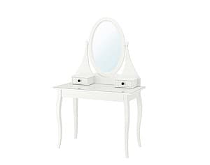 Туалетный столик (трюмо) IKEA Hemnes с зеркалом 100x50 Белый