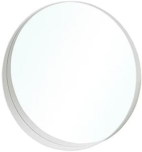 Зеркало в спальню IKEA Rotsund 80см Белый