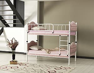 Детская кровать MG-Plus Melis 90x200 White/Pink