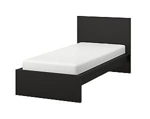 Кровать IKEA Malm/Luroy 90х200 Черно-Коричневый