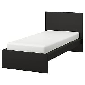 Кровать IKEA Malm/Lonset 90х200 Черно-Коричневый