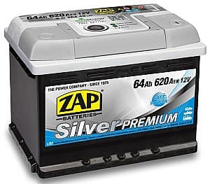 Автомобильный аккумулятор ZAP 64 Ah Silver Premium