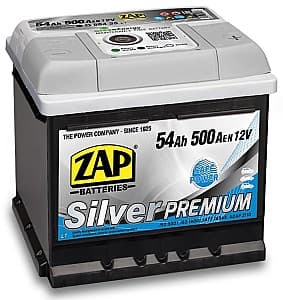 Acumulator auto ZAP 54 Ah Silver Premium