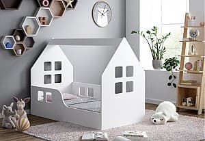 Детская кровать Happy Baby House Windows L01 70x140 (White)
