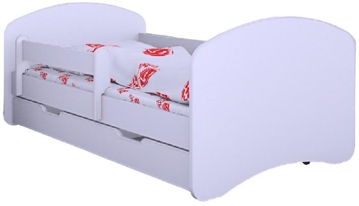 Pat copii Happy Baby Happy L08 cu sertar 90x190 (White)