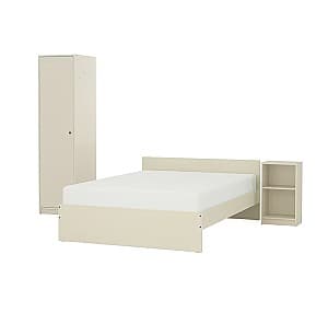 Спальня IKEA Gursken 3 предмета/с пеналом Светло-бежевый