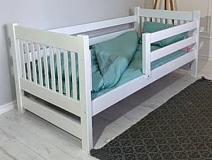 Детская кровать Goydalka TADDY без ящика (1B69-1) White