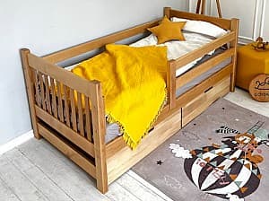 Детская кровать Goydalka TADDY с ящиком (1B619-4) Орех
