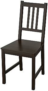 Деревянный стул IKEA Stefan Черно-Коричневый