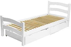 Детская кровать Goydalka 1B419-1 White 190x80cm
