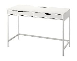 Офисный стол IKEA Alex 132x58 Белый