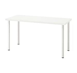 Masa de birou IKEA Lagkapten/Adils 140x60 Alb