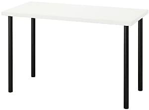 Masa de birou IKEA Lagkapten/Adils 120x60 Alb/Negru