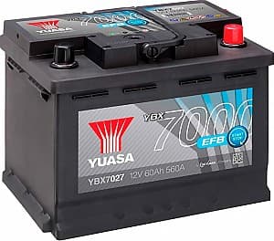 Автомобильный аккумулятор YUASA YBX7027