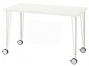 Masa de birou IKEA Lagkapten/Krille 120x60 Alb