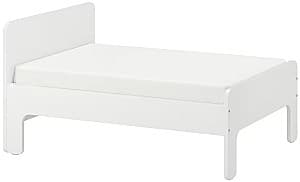 Детская кровать IKEA Slakt с основанием для кровати 80x200 Белый