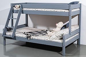 Детская кровать MobiCasa Mira 80/120x200 Серый