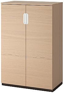 Шкаф IKEA Galant с дверцами 80x120 Дубовый Шпон/Белый