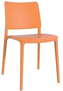 Пластиковый стул Papatya Joy-S Orange