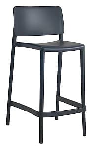 Барный стул Papatya Joy-S Bar 65cm Антрацит (Серый)