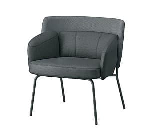Кресло IKEA Bingsta Висле Темно-серый/Кабуса Темно-серый