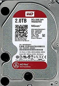 HDD WESTERN DIGITAL 3.5 HDD 2TB Caviar Red Plus (WD20EFPX)