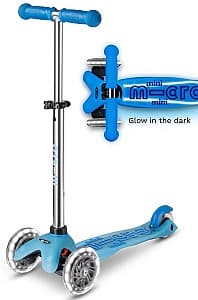 Самокат Micro Mini Deluxe Glow LED Plus Artic Blue