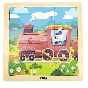 Puzzle VIGA Locomotivă 44631