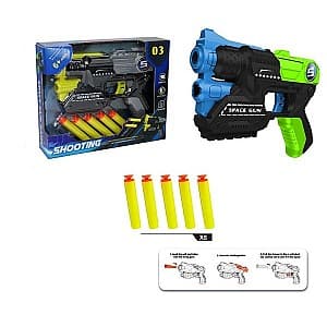 Оружие Essa Toys Пистолет EVA с мягкими пулями (2 цвета)