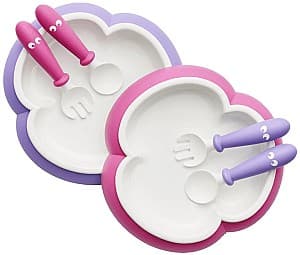 Набор посуды BabyBjorn Pink/Purple