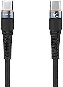 USB-кабель Nillkin Type-C to Type-C Cable Black (6902048265066)