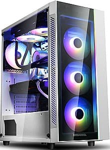 Desktop PC ATOL PC1700MP - Gaming A-RGB#3 WHITE
