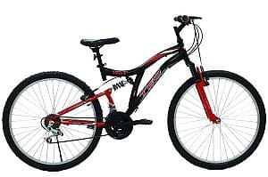 Bicicleta de munte Belderia Tec Master 26 Black/Red