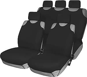 Набор чехлов на сидения авто AIRLINE AIR-ASC-F1k черный