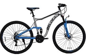 Горный велосипед Belderia Camp XC 200 Double Suspension R29 GD-SKD Grey/Blue