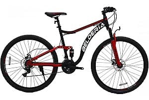 Bicicleta de munte Belderia Camp XC 200 Double Suspension R29 GD-SKD Black/Red