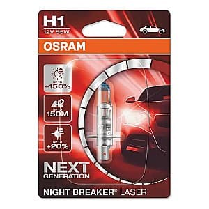 Lampă auto Osram H1 Night BREAKER LASER OS-64150NL-01B