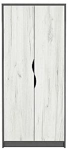 Детский шкаф Yasen Дисней 900 Графит(Серый)/ Дуб Крафт Белый