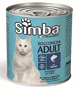Влажный корм для кошек SIMBA CAT Chunkies with fish 720gr