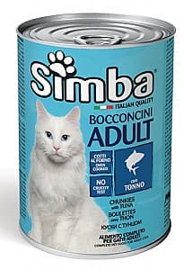 Влажный корм для кошек SIMBA CAT Chunkies with tuna 415gr