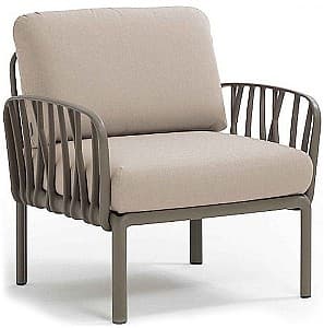Кресло для террасы Nardi KOMODO POLTRONA Sunbrella 40371.10.141 Тортора (Коричневый)/Холст (Бежевый)