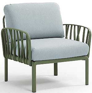 Кресло для террасы Nardi KOMODO POLTRONA Sunbrella 40371.16.138 Агава (Зеленый)/Ледяной (Синий)