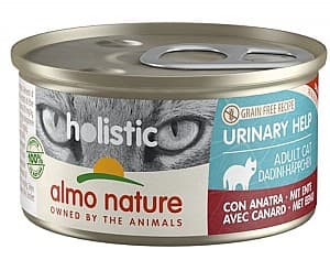 Hrană umedă pentru câini Almo Nature HOLISTIC Can Urinary Duck 85g