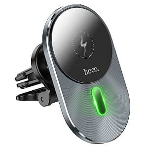 Suport auto pentru telefon HOCO CA91 Magic magnetic wireless fast charging
