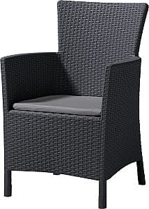 Кресло для террасы Keter Iowa Graphite/Gray