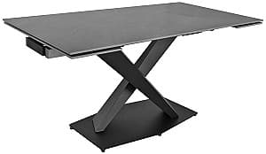 Стеклянный стол DP Helios Серый