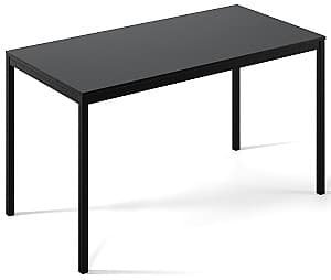 Офисный стол Art In Head Brevity Loft 67x140 Графит(Серый)/Черный
