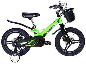 Bicicleta copii Crosser Magnesium Hunter Pro 16 Green