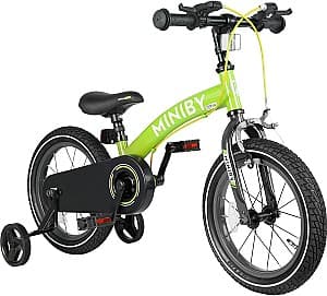 Bicicleta copii QPlay Miniby 3in1 14 Green