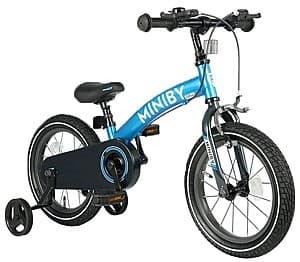 Bicicleta copii QPlay Miniby 3in1 14 Blue